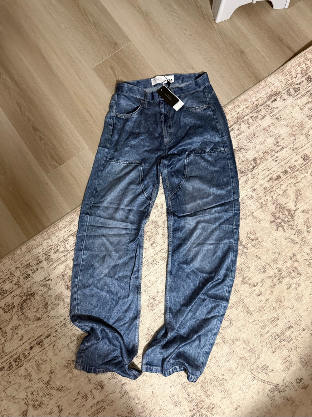 rag & bone Miramar Satin Logan Carpenter Jeans